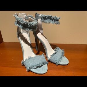 Jeffrey Campbell Inaba 2 Denim Sandals